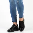 Czarne sportowe buty damskie AMERICAN CLUB RH28/22