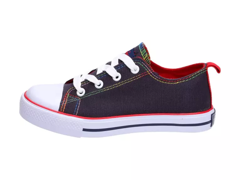 Granatowe trampki, buty American Club Dsln05