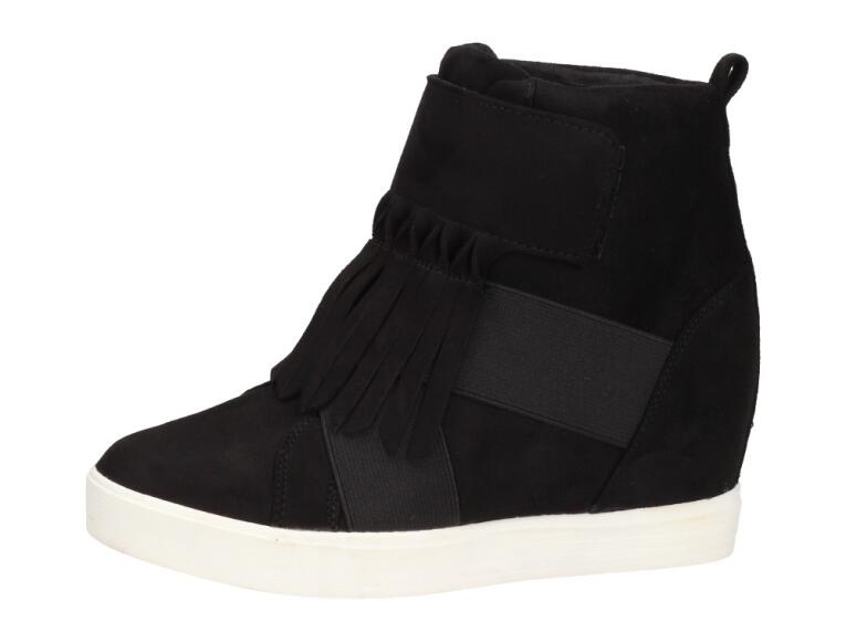 Czarne sneakersy, buty damskie Vices 1246-1