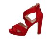 Czerwone sandały damskie SABATINA DM19-31