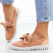 Slip On Różowe półbuty damskie Vices 3060-20