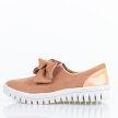 Slip On Różowe półbuty damskie Vices 3060-20