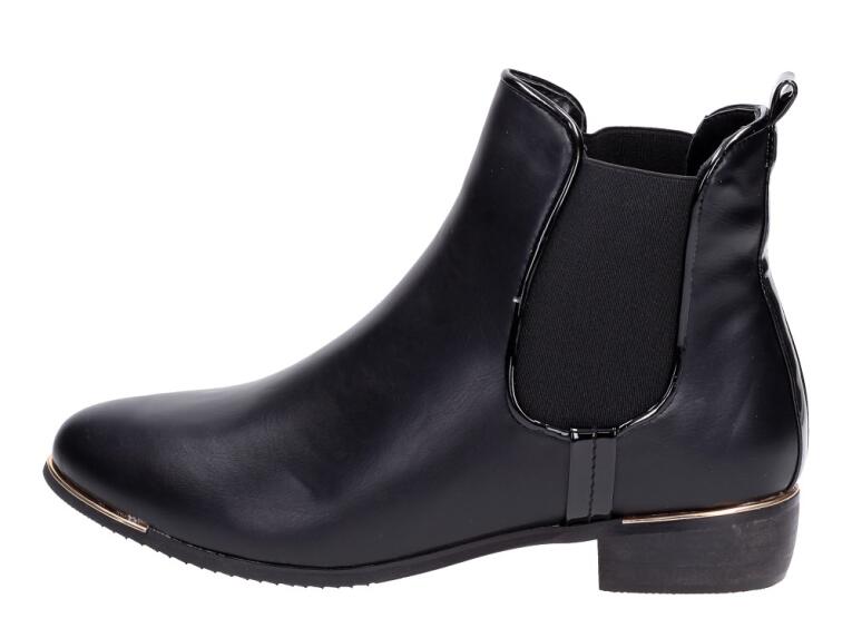 -30% Czarne piękne botki Vices Sk86a-1