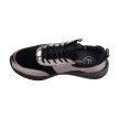 Czarne półbuty damskie, sneakersy skórzane FILIPPO DP3149/21 BK GN