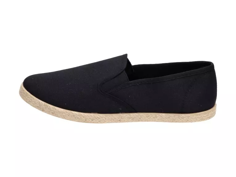 Slip On Czarne tenisówki męskie Wishot 166