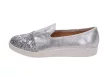 Srebrne baleriny buty dziecięce lordsy 260