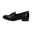 Czarne mokasyny damskie, półbuty VINCEZA 10695 PU
