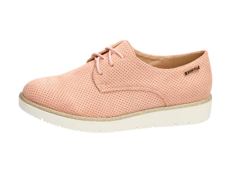 Różowe półbuty, buty damskie Vices 7126-20