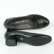 Czarne ażurowane czółenka damskie M.DASZYŃSKI SA200-3 OBCAS