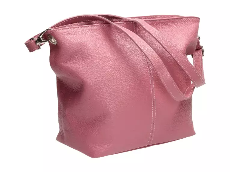 Skórzana torebka damska Filippo 201361 D.Rose