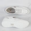 Białe skórzane sneakersy damskie S.BARSKI 22247