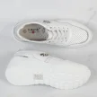 Białe skórzane sneakersy damskie S.BARSKI 22247