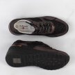 Skórzane sneakersy damskie S.BARSKI 97705 PEWTER
