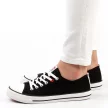 Czarne trampki damskie LA.FI 280055B