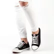 Czarne trampki damskie LA.FI 280055B