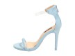 Błękitne sandały, szpilki damskie VICES 5075