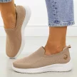 Beżowe sportowe buty damskie Vinceza 17367