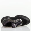 Czarne sneakersy damskie Navy Dot 56002