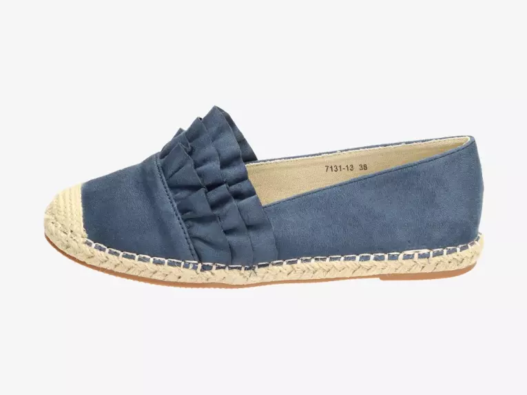 Granatowe espadryle, buty damskie Vices 7131