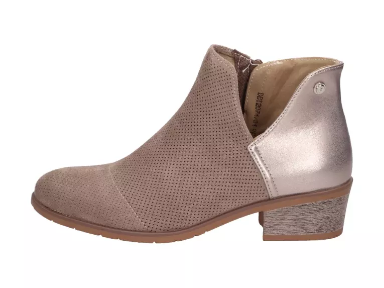 Beżowe botki damskie FILIPPO DBT2071/21