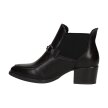 Czarne botki damskie na obcasie VINCEZA 10786 PU