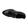 Czarne botki damskie na obcasie VINCEZA 10786 PU