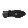 Czarne botki damskie na obcasie VINCEZA 10786 PU