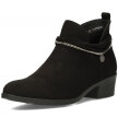 Czarne wiosenne botki damskie na obcasie FILIPPO DBT3672/22
