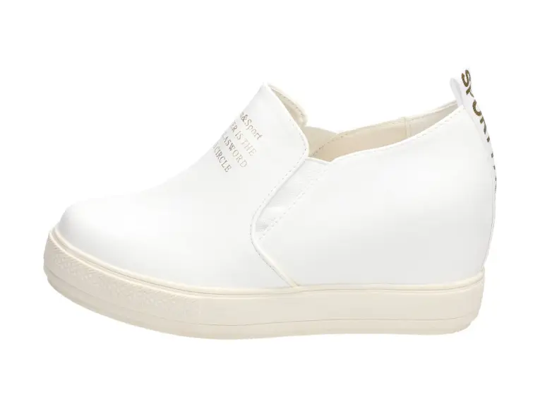 Wiosenne białe sneakersy damskie Vices 11031