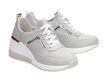 Szare sneakersy damskie S.BARSKI 97627 SKÓRA