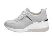 Szare sneakersy damskie S.BARSKI 97627 SKÓRA