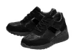 Czarne sneakersy damskie FILIPPO DP1527 SKÓRA