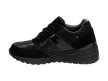 Czarne sneakersy damskie FILIPPO DP1527 SKÓRA