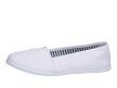 Slip On Białe tenisówki damskie Wishot 100