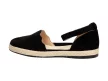 Czarne espadryle damskie S.Barski 49-4