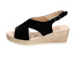 Czarne skórzane sandały damskie FILIPPO DS1331