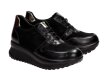 Czarne POLSKIE sneakersy damskie SUZANA 1943A