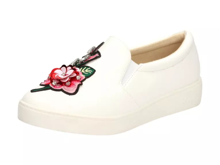Białe tenisówki, buty damskie Vices 7158-41