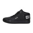 Czarne ocieplane wysokie trampki damskie BIG STAR EE274351