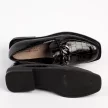 Czarne mokasyny damskie loafersy S.BARSKI 33124