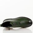 Zielone botki damskie Jezzi 2501-1