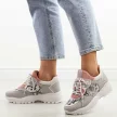 Szare sportowe buty damskie McKeylor 18206