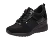 Czarne sneakersy półbuty damskie VINCEZA 10606