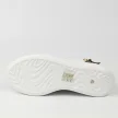 Białe skórzane sandały damskie na koturnie T.Sokolski L24-294