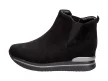Czarne skórzane botki damskie Filippo Dbt1534