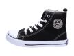 Czarne trampki dzieciece AMERICAN CLUB 9120-1