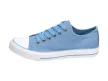 Jeansowe trampki damskie Wishot 32-085 Lt.Bl