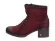 Bordowe botki damskie Vinceza 10483