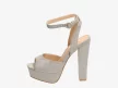 Szare sandały, buty damskie Vices 1231-5