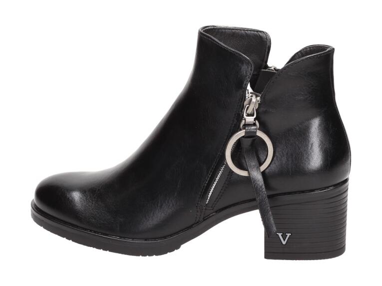 Czarne botki damskie Vinceza 10482